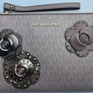 Michael Kors Floral Pouch